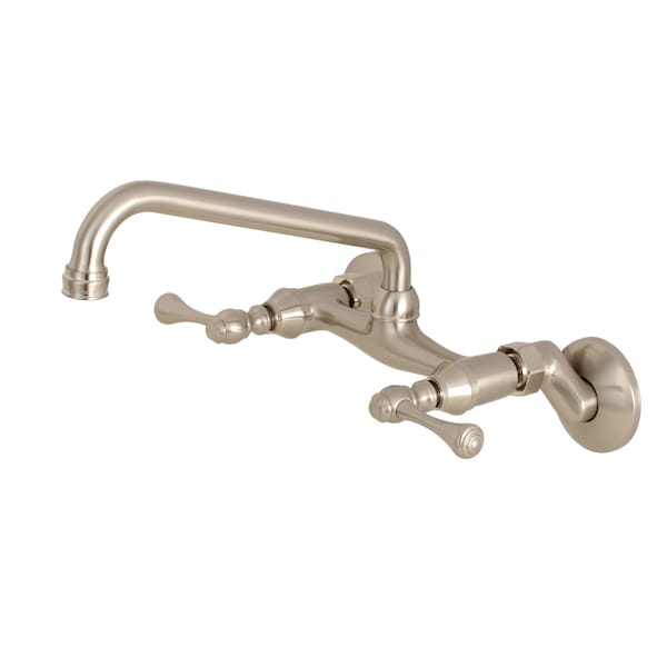 KS300SN 6-Inch Adjustable Center Wall Mount Kitchen Faucet